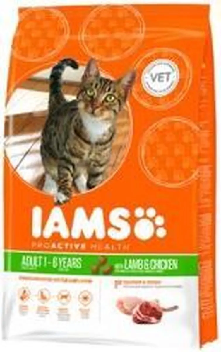 Iams Cat Droog Adult Lam 1.5 kg