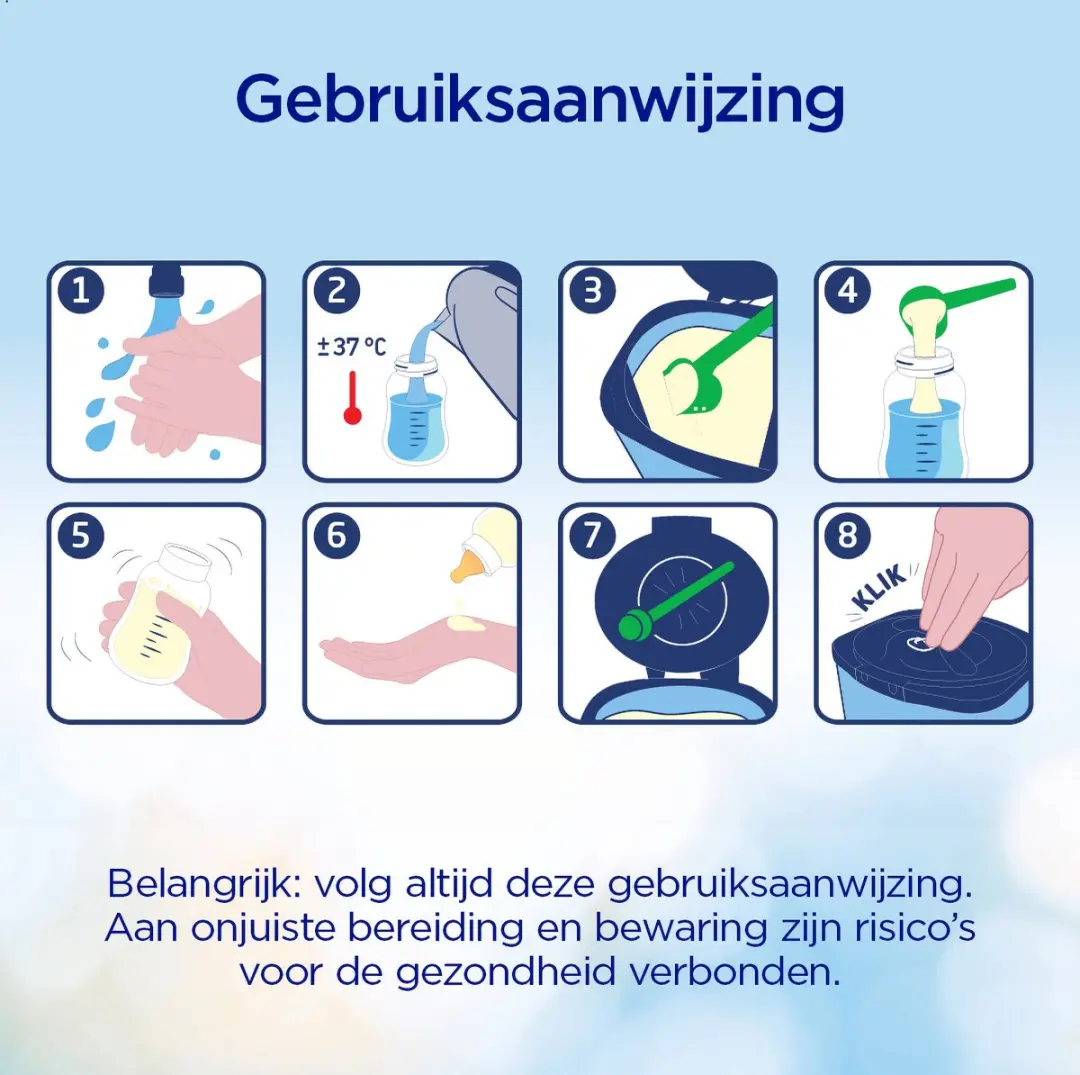 Nutrilon 1 Volledige Zuigelingenvoeding 0-6 maanden - 800g - afbeelding 3 van 6