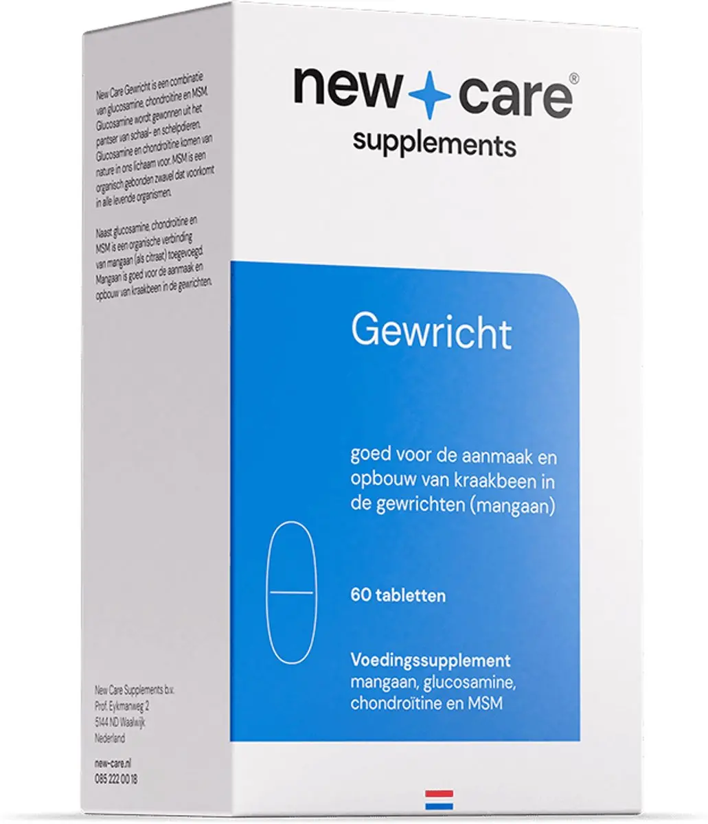 Glucosamine Chondroïtine MSM 60 Tabletten