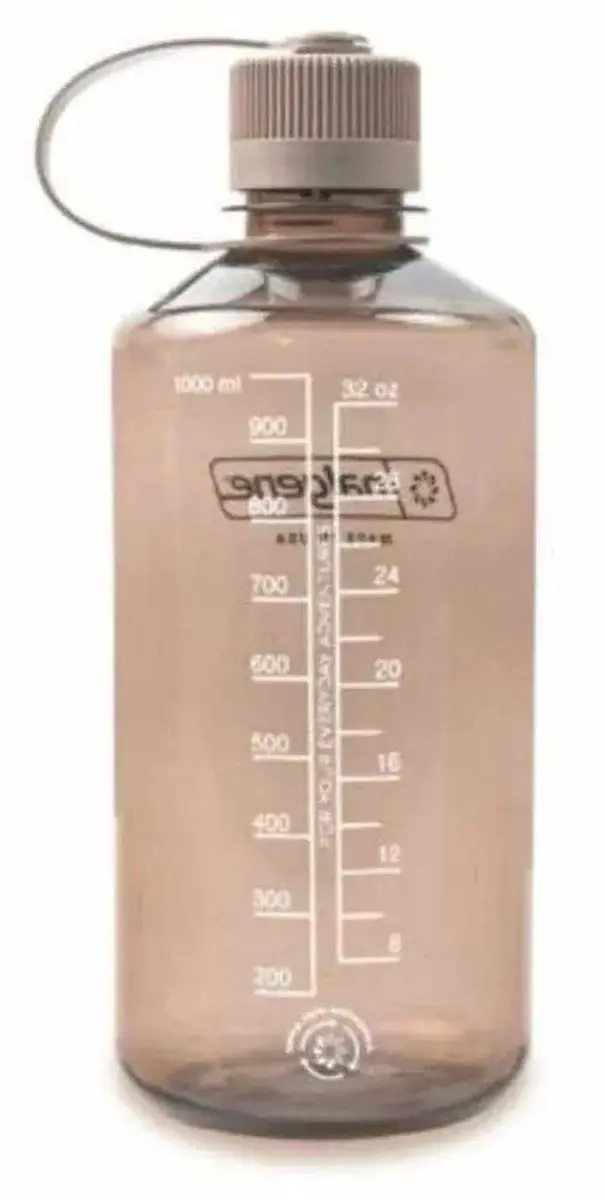 Nalgene Narrow Mouth Fles 1L - Mocha - afbeelding 3 van 5