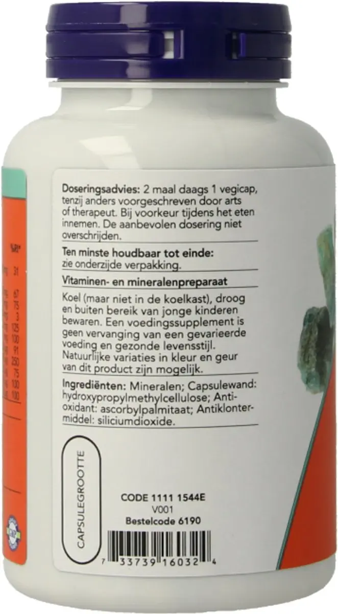 Now Foods Mineralen Compleet 120 Capsules