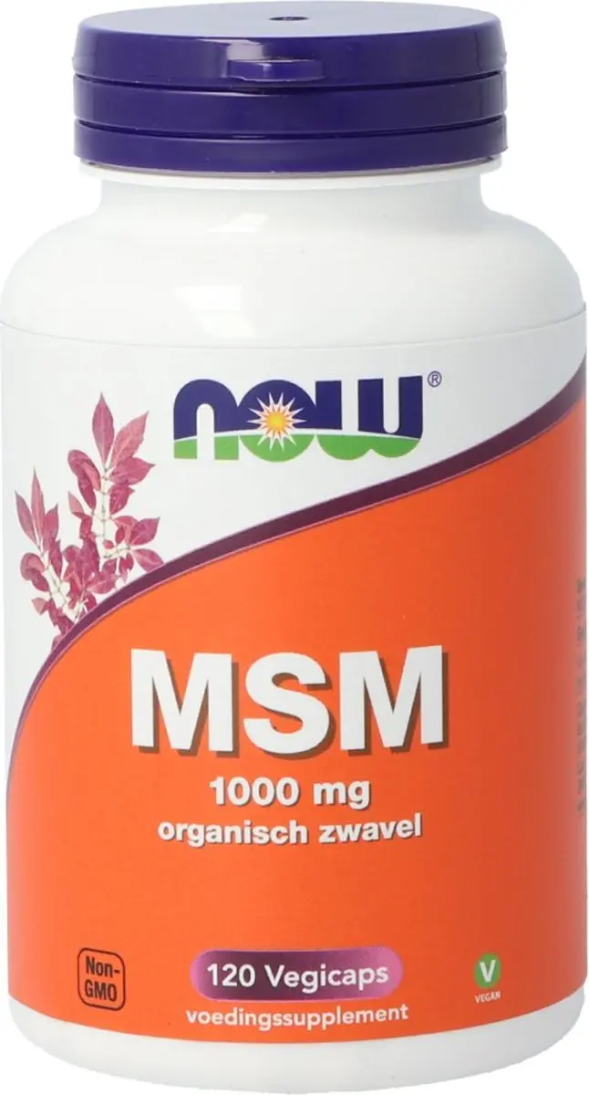 Now Foods MSM Capsules 120 Stuks - afbeelding 3 van 4