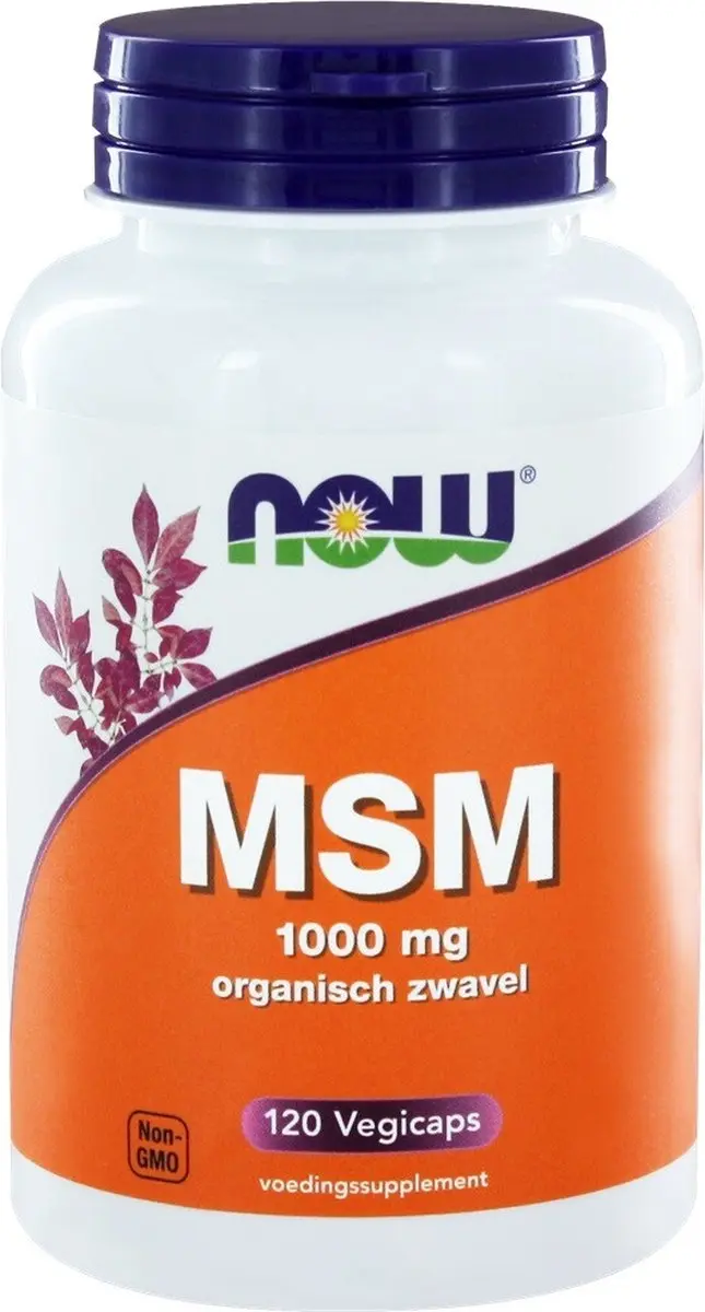 Now Foods MSM Capsules 120 Stuks
