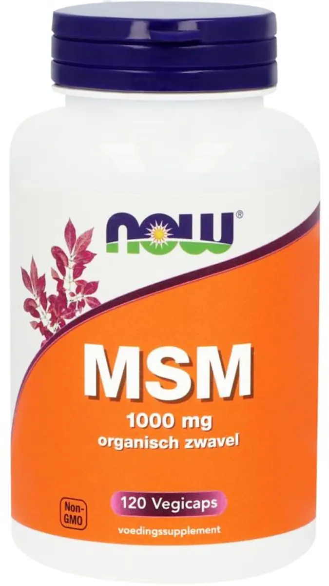 Now Foods MSM Capsules 120 Stuks - afbeelding 4 van 4