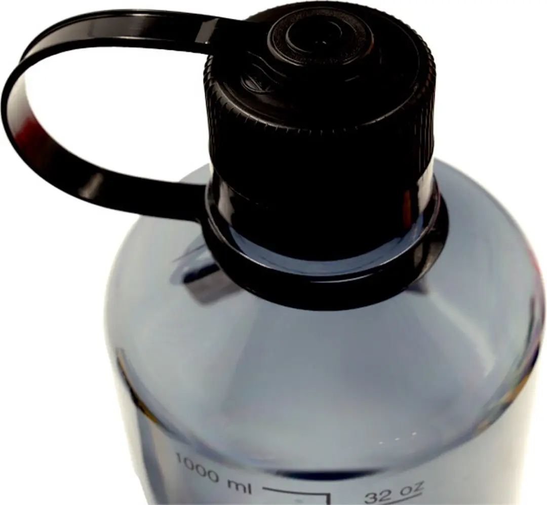 Nalgene Narrow Mouth Fles 1L - BPA-vrij - Grijs - afbeelding 3 van 4