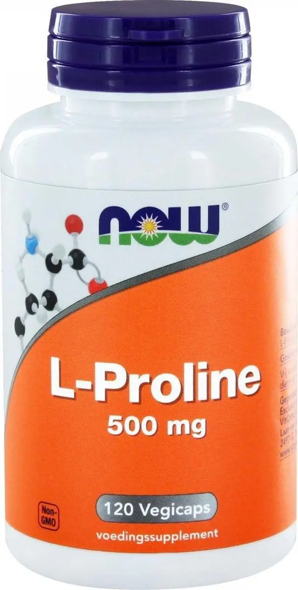 Now Foods L-Proline 500mg Capsules