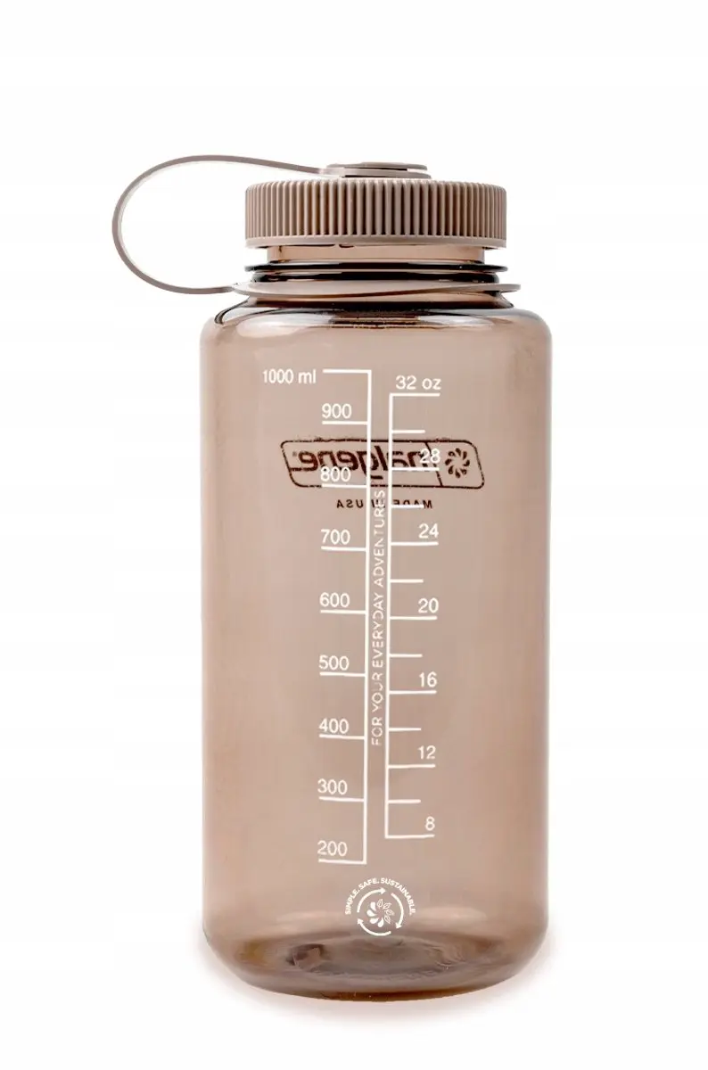 Nalgene Wide Mouth Fles 1L - Mocha - afbeelding 6 van 6