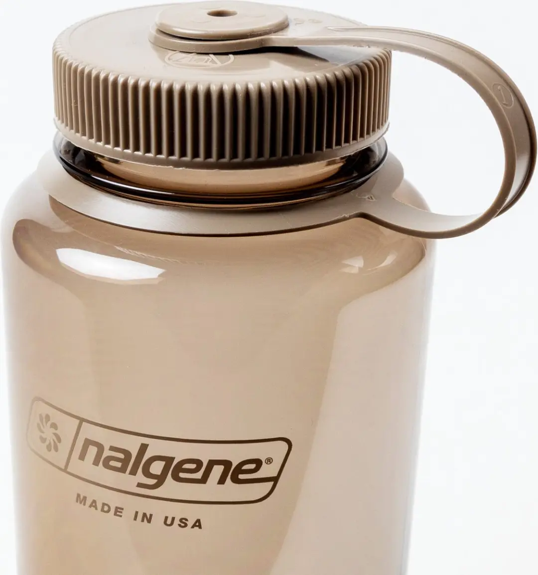 Nalgene Wide Mouth Fles 1L - Mocha - afbeelding 2 van 6
