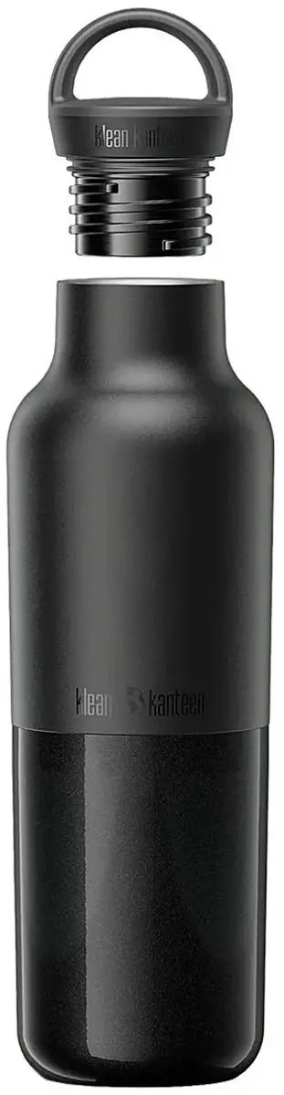 Klean Kanteen Rise Classic Insulated 592ml - Arch Loop Cap Black- Geïsoleerde waterfles