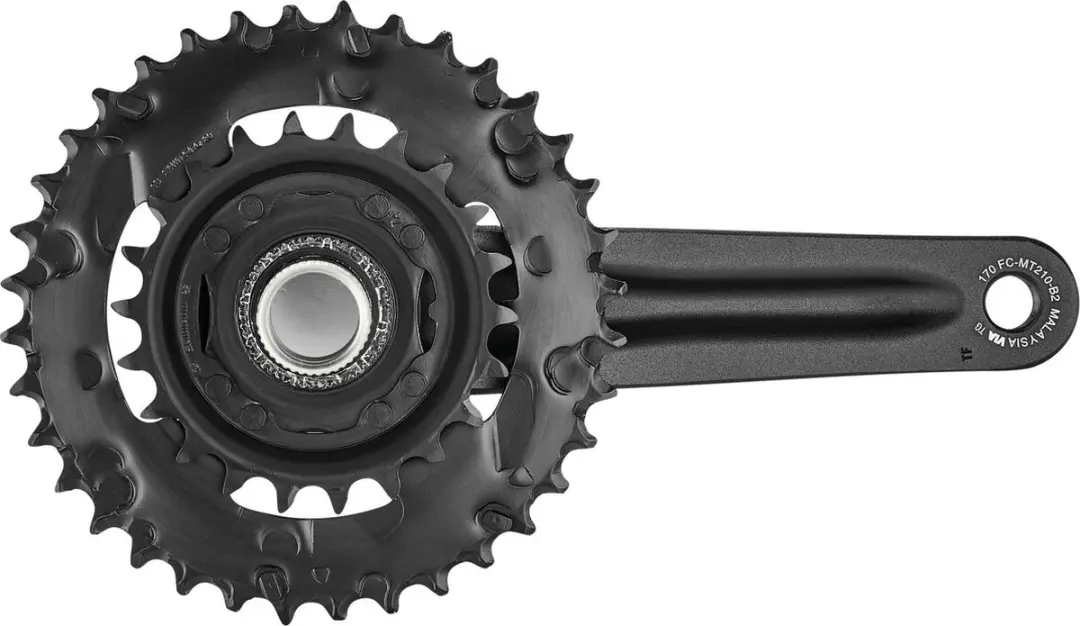 Shimano Altus MT210-B2 Crankstel 9-speed 22-36T 175mm - Zwart - afbeelding 4 van 6