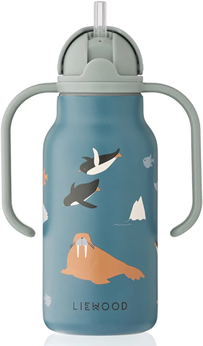 Liewood Drinkfles RVS Kimmie Artic Sea Shell 250ml