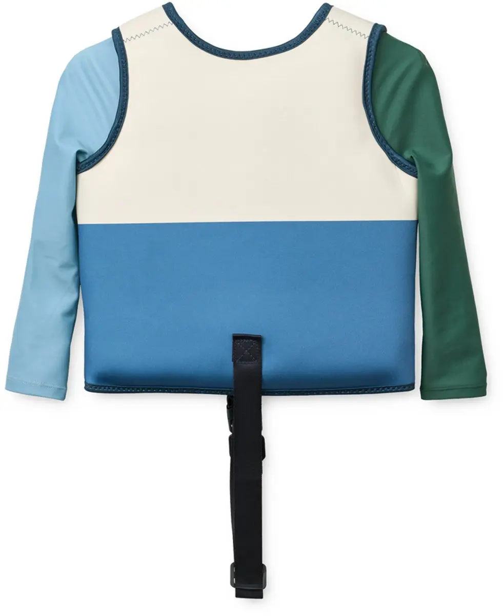Liewood - Dove - Zwemvest met mouwen - Riverside multi mix - 11/15 KG