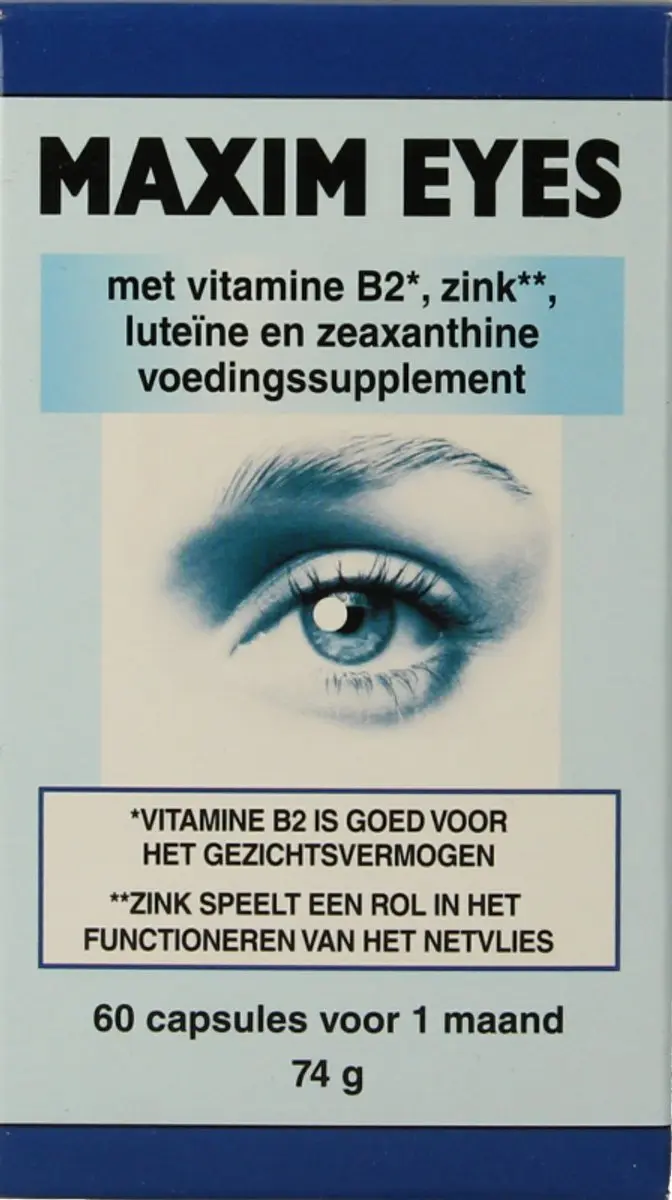 Horus Maxim Eyes 60 Vegetarische Capsules