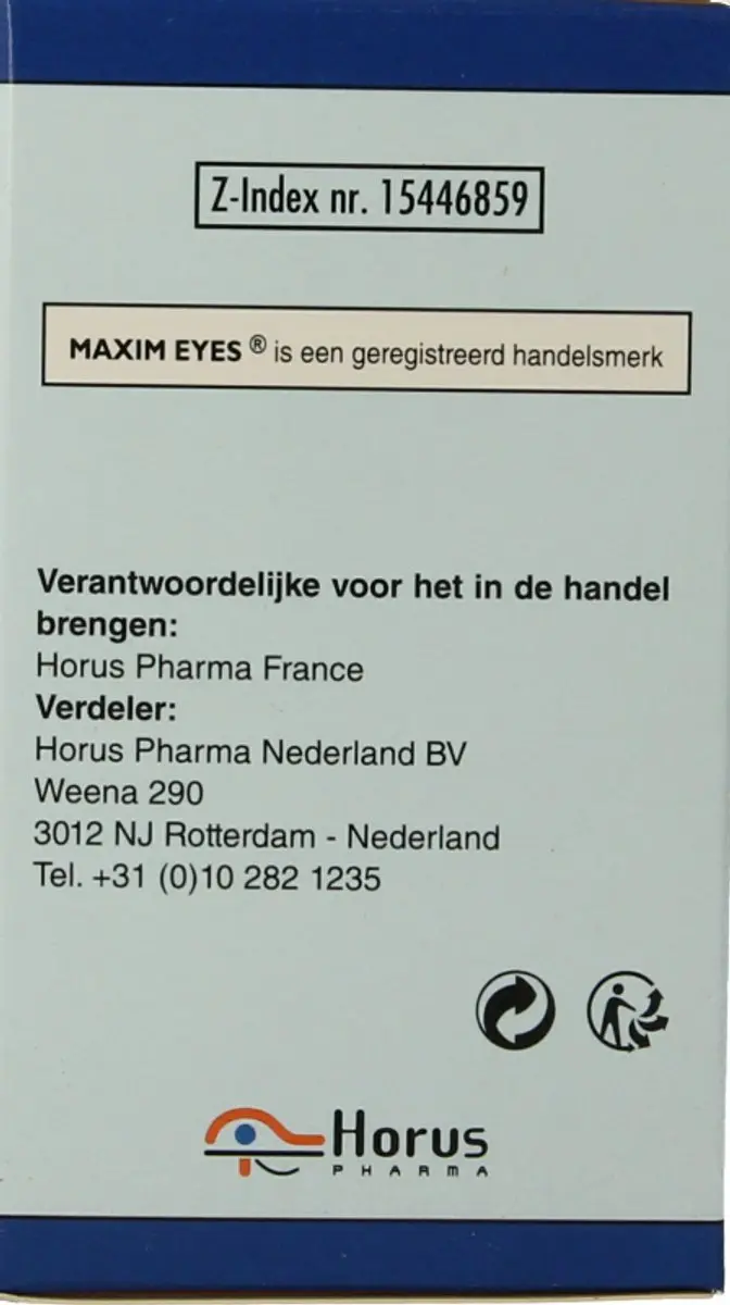 Horus Maxim Eyes 60 Vegetarische Capsules