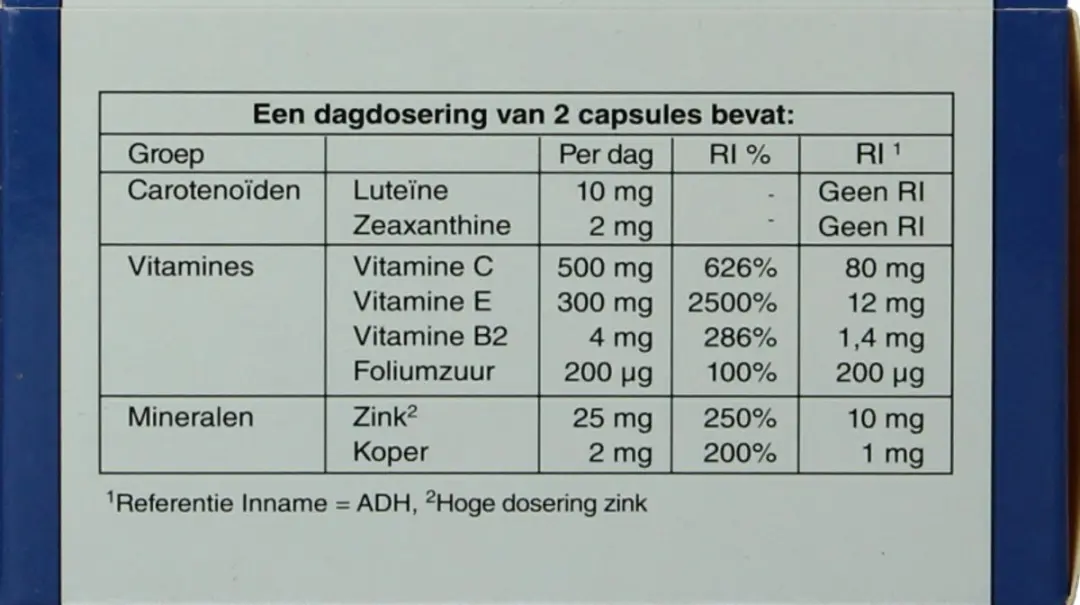 Horus Maxim Eyes 60 Vegetarische Capsules