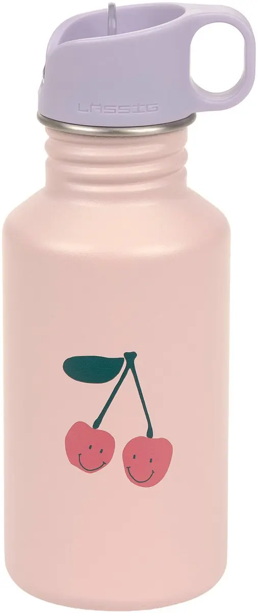 Lässig Happy Fruits Drinkfles RVS