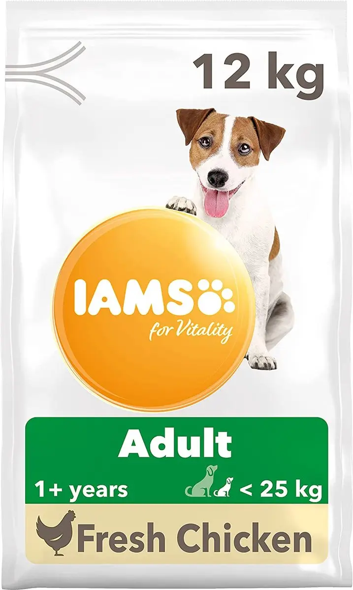 IAMS voor vitaliteit Droog hondenvoer voor kleine en middelgrote rassen voor vol