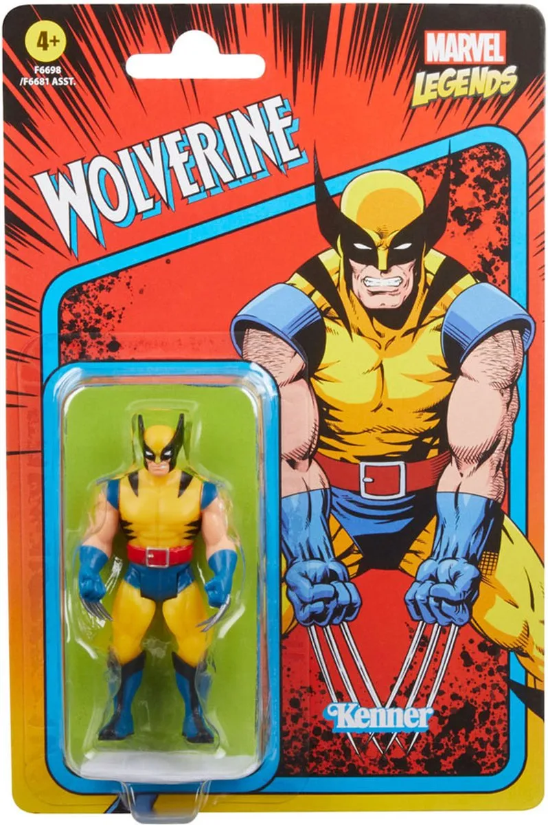 Marvel Legends Wolverine F66985X2 Actiefiguur 10cm - Multicolor - afbeelding 2 van 4