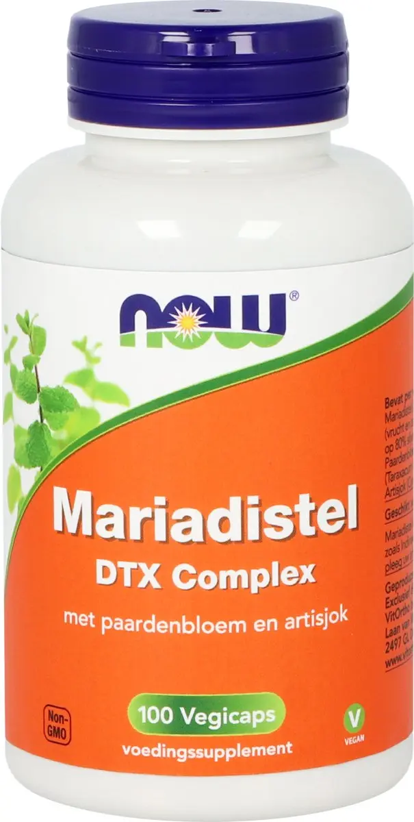 Now Foods Mariadistel DTX Complex 100 Capsules