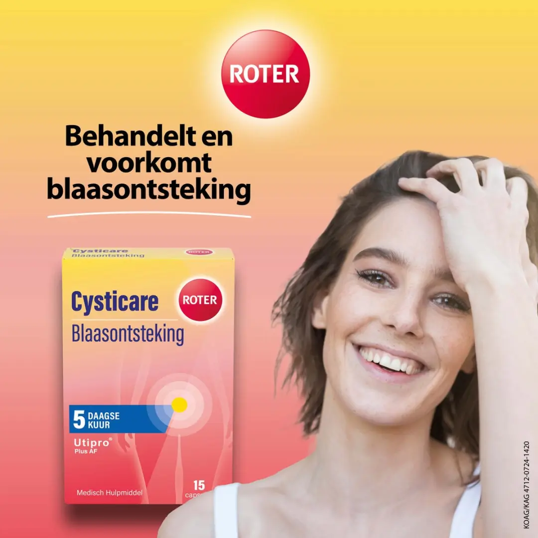 Roter Cysticare Behandelkuur Blaasontsteking - 15 Capsules