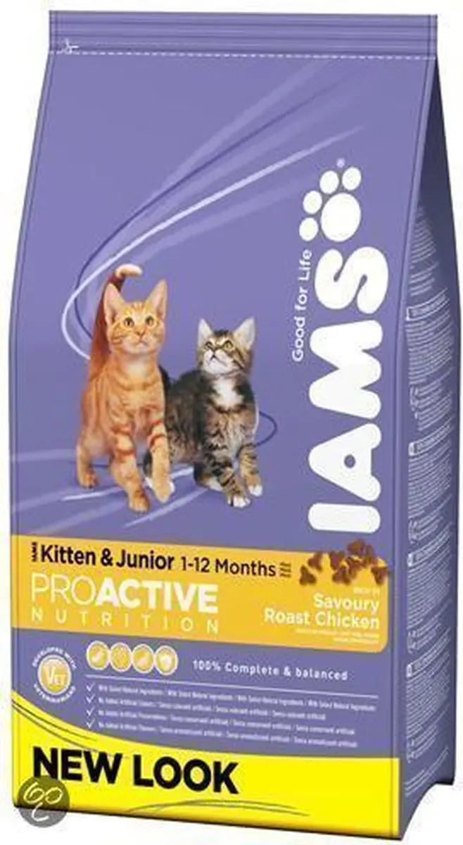 Iams Cat Kitten/Junior Kip 1.5 kg