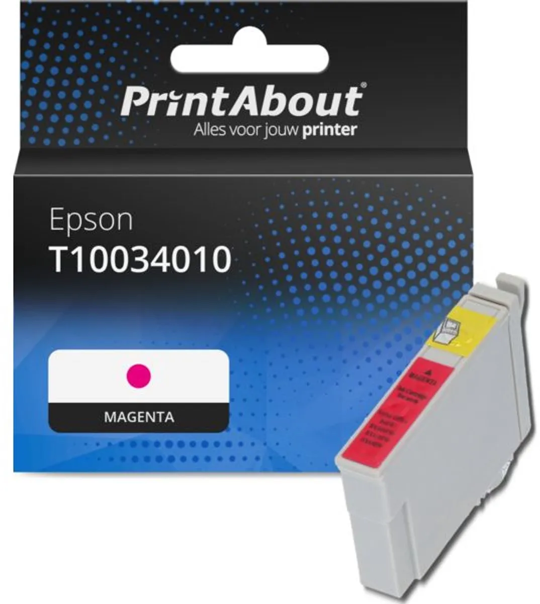 PrintAbout T10034010 Inktcartridge Magenta