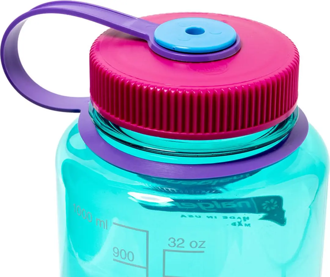 Nalgene Wide Mouth Fles 1L - Aubergine - afbeelding 3 van 6
