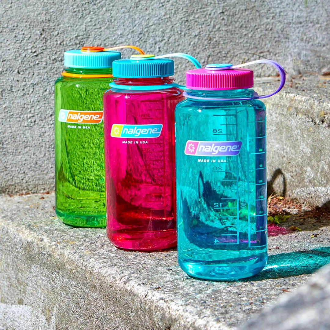 Nalgene Wide Mouth Fles 1L - Aubergine - afbeelding 4 van 6