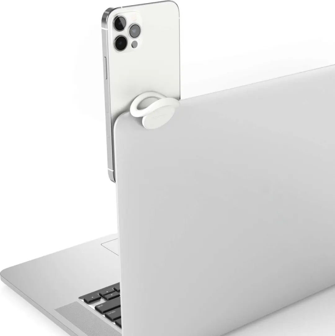 Vonmählen Backflip Pure BFD00039 Smartphonehouder - Wit - afbeelding 5 van 6