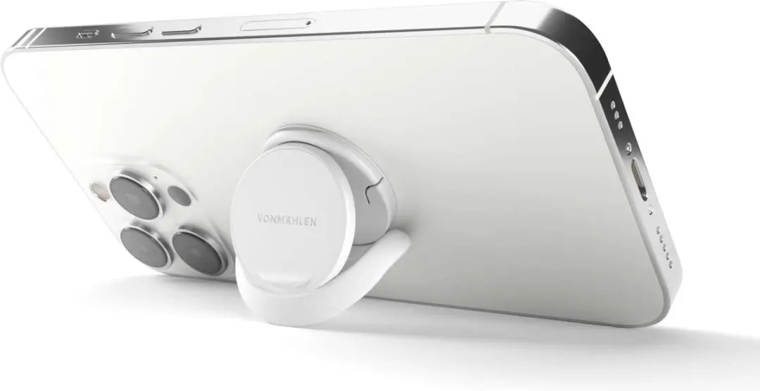 Vonmählen Backflip Pure BFD00039 Smartphonehouder - Wit - afbeelding 4 van 6