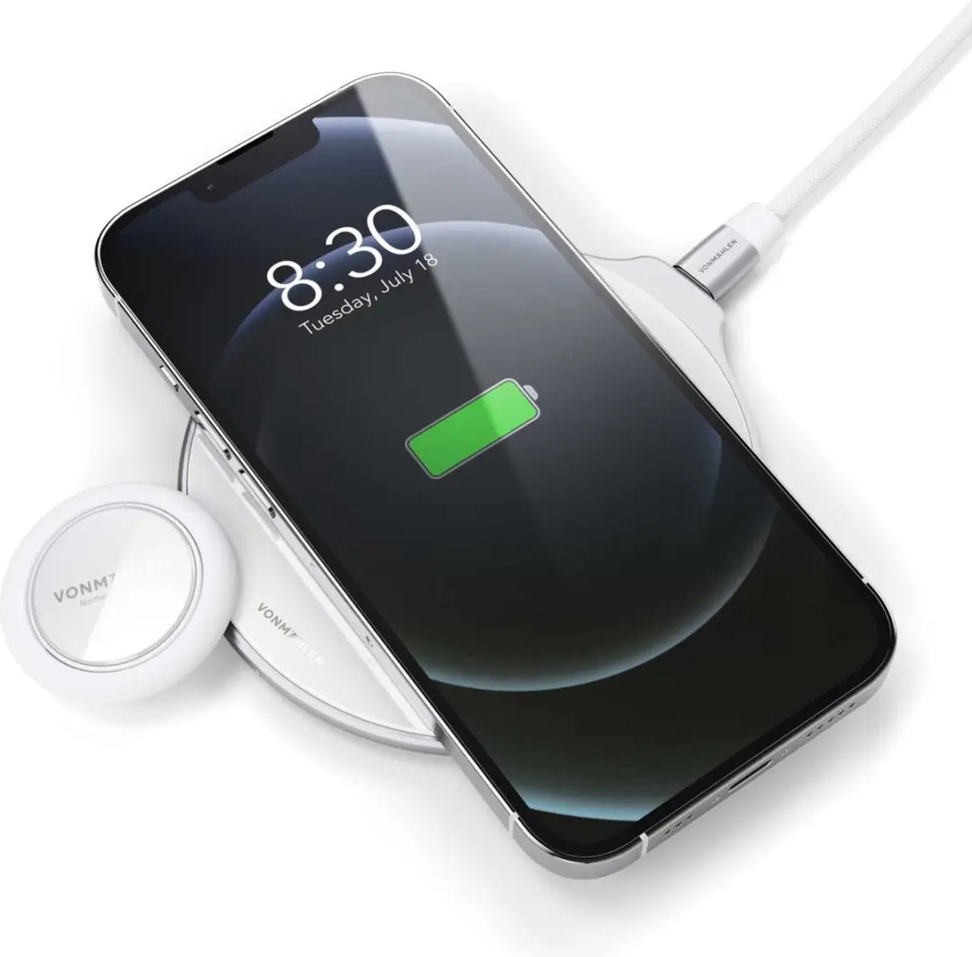 Vonmählen Backflip Pure BFD00039 Smartphonehouder - Wit - afbeelding 6 van 6
