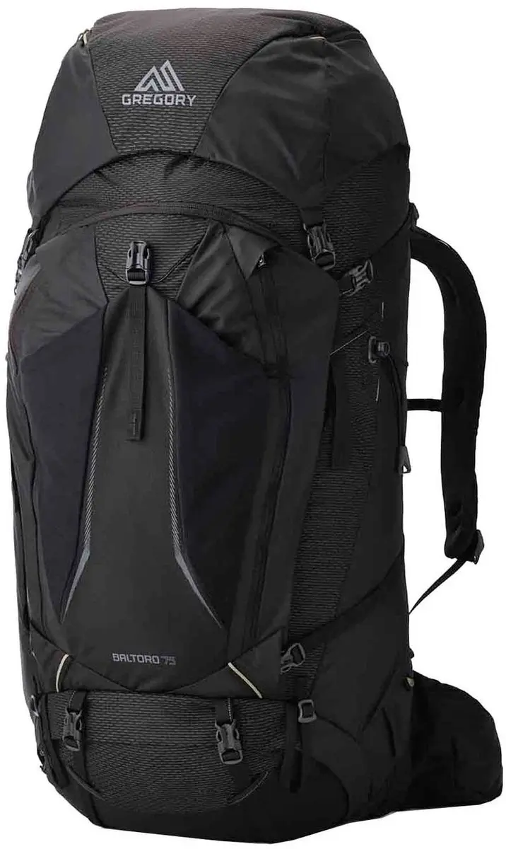 GREGORY trekkingrugzak rugzak Baltoro 75 Backpack Shadow Pine Black zwart