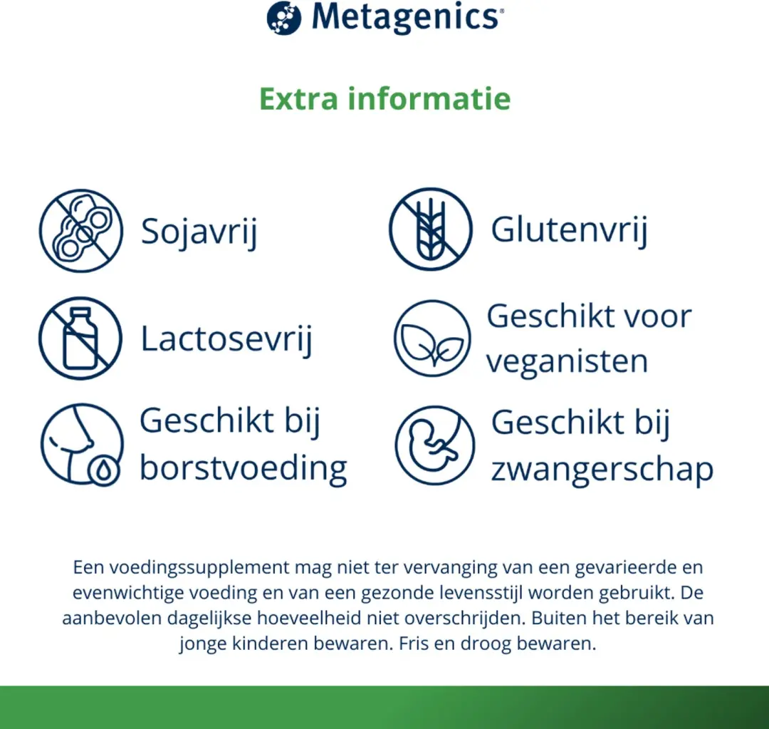 Metagenics MetaDigest Lacto Enzymenpreparaat - 45 Capsules - afbeelding 2 van 6