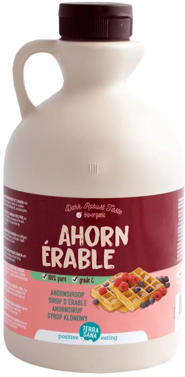 Terrasana Ahornsiroop Graad C 1000ml