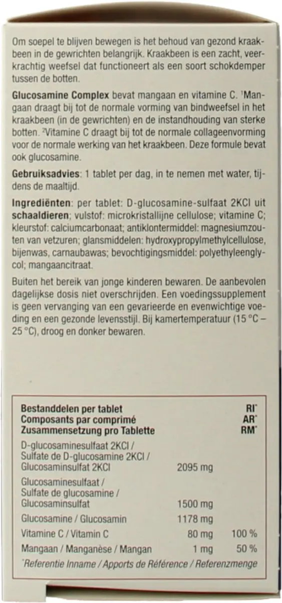 Fytostar Glucosamine 1500 Nutricomplex - 90 Tabletten