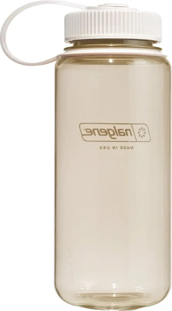 Nalgene Wide-Mouth N2020-3116 Drinkfles 500ml - Cotton - afbeelding 2 van 3