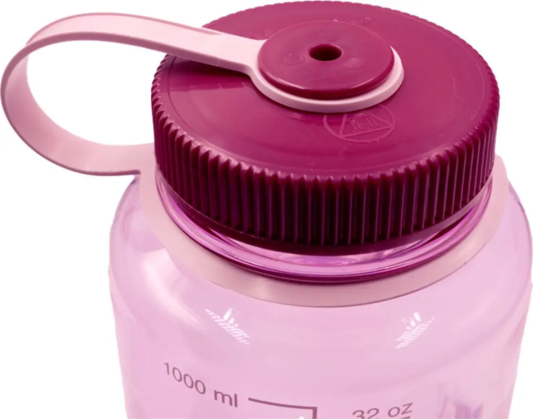 Nalgene Wide Mouth Fles 1L - Aubergine - afbeelding 3 van 3