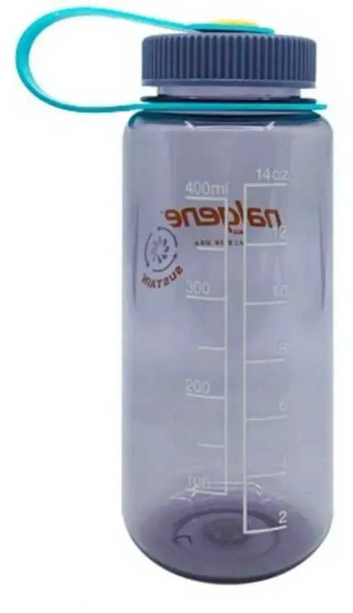 Nalgene Wide-Mouth 2020-0316 Drinkfles 500ml - Aubergine - afbeelding 2 van 6