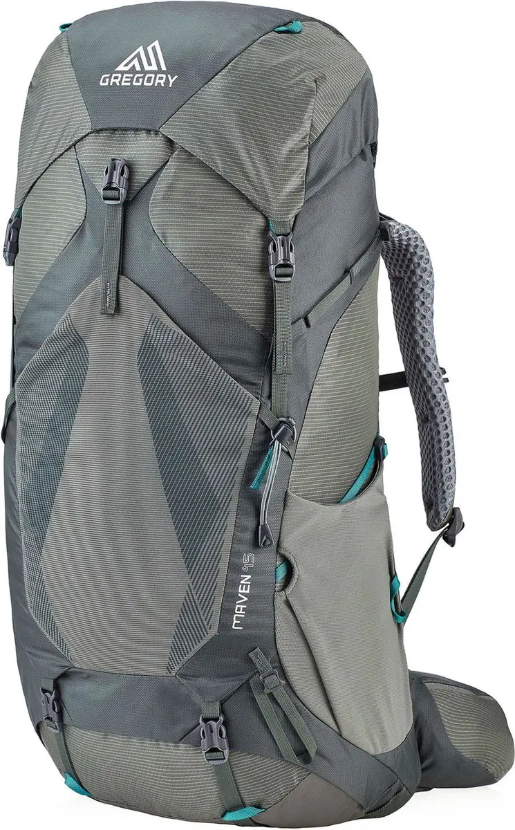 GREGORY trekkingrugzak rugzak Maven 45 Backpack Helium Grey kaki