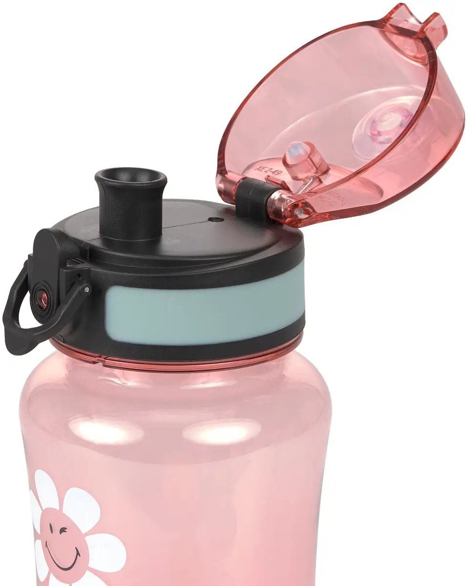 Lässig SmileyWorld Drinkfles 420ml - Dusty Rose
