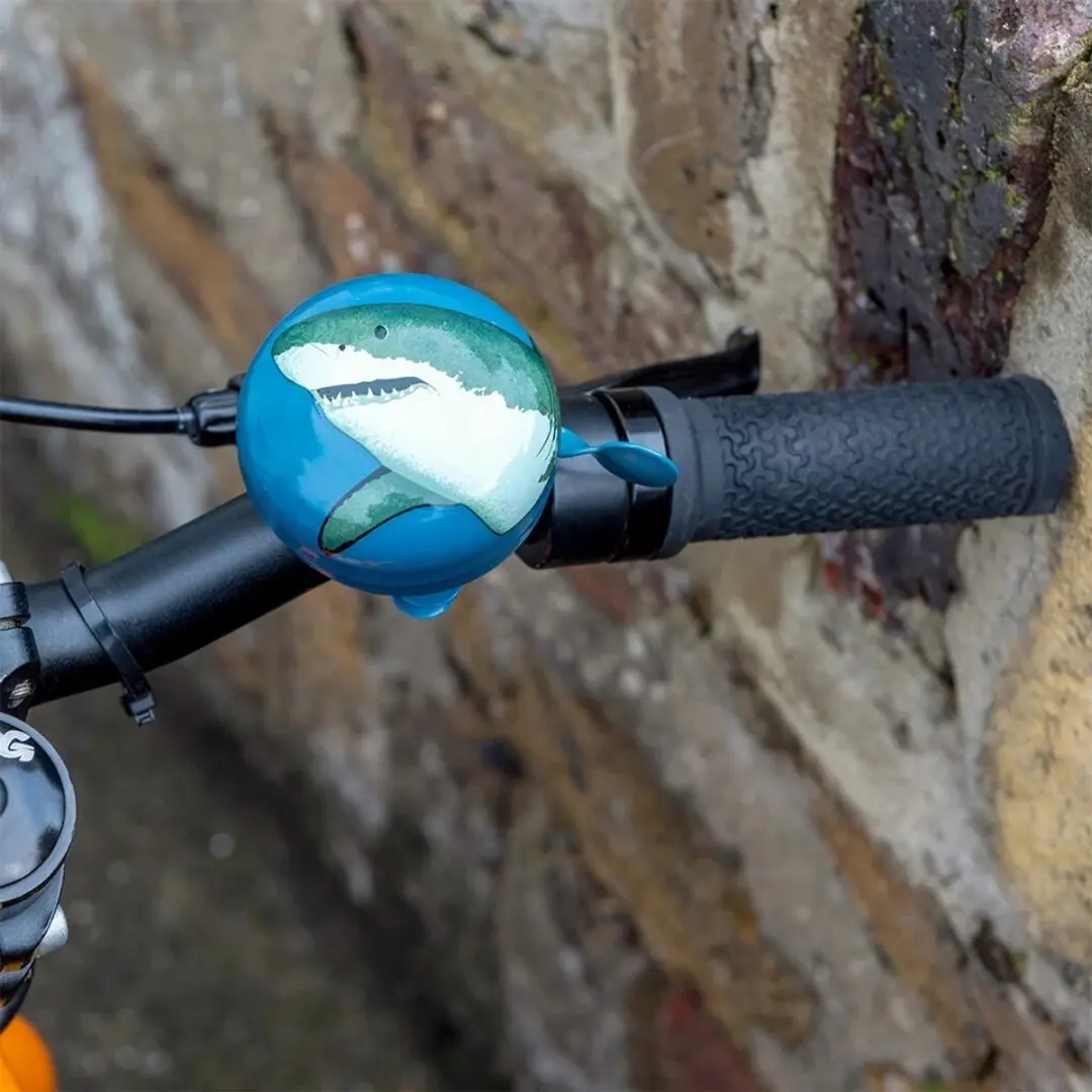 Rex London Sharks Fietsbel - Diepblauw