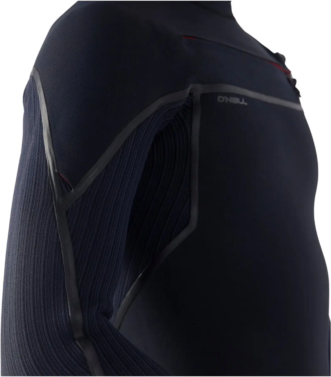 2025 O'Neill Heren Hyperfreak Fire 4/3+mm Borst Ritssluiting Wetsuit 5