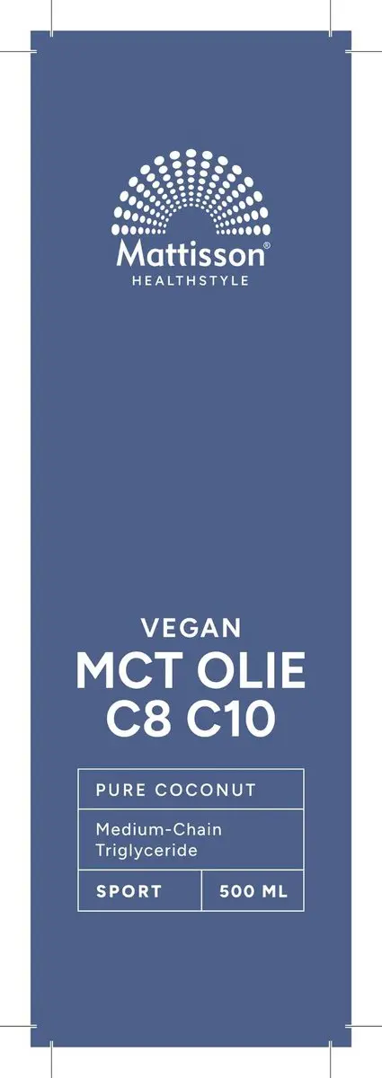 Mattisson MCT Olie Blend C8 & C10 - 500ml