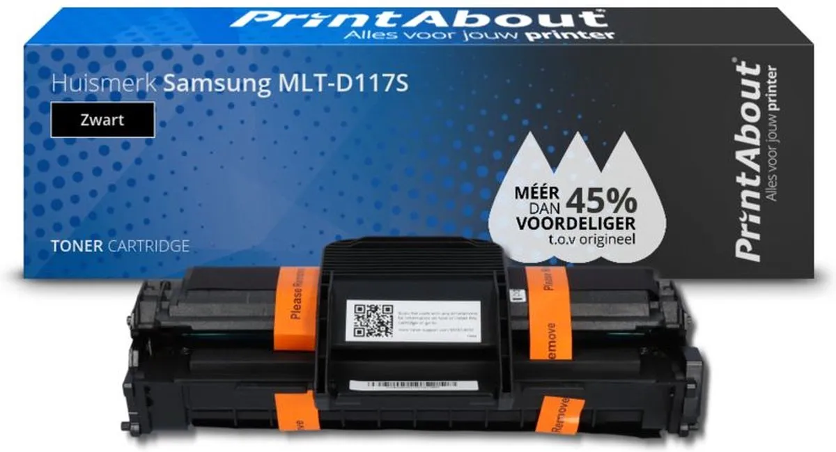 PrintAbout Huismerk MLT-D117S Toner - Zwart