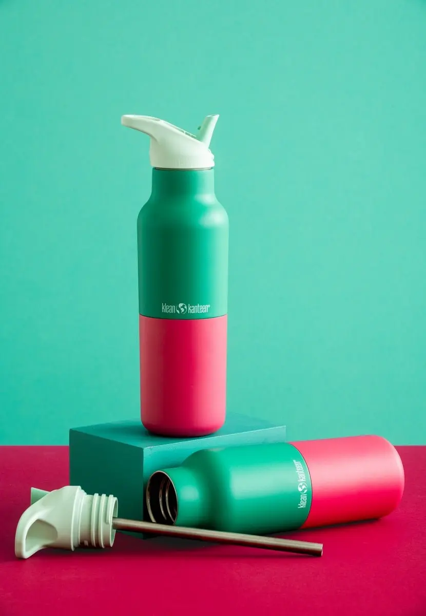 Klean Kanteen Rise Classic Insulated 473ml - Kaleidoscope Limited Parakeet Kaleidoscope- Special Edition Drinkfles