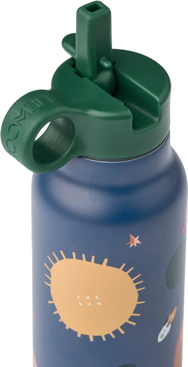 Liewood Universe Classic Navy Drinkfles 350ml - Multicolor