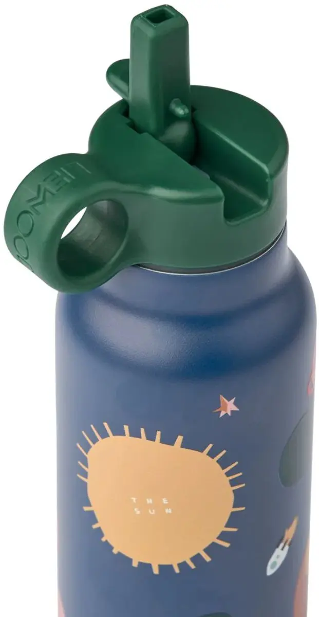 Liewood Universe Classic Navy Drinkfles 350ml - Multicolor
