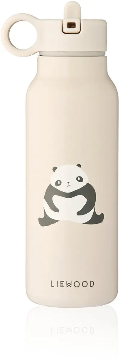 Liewood Drinkfles RVS Falk Panda Sandy 350ml