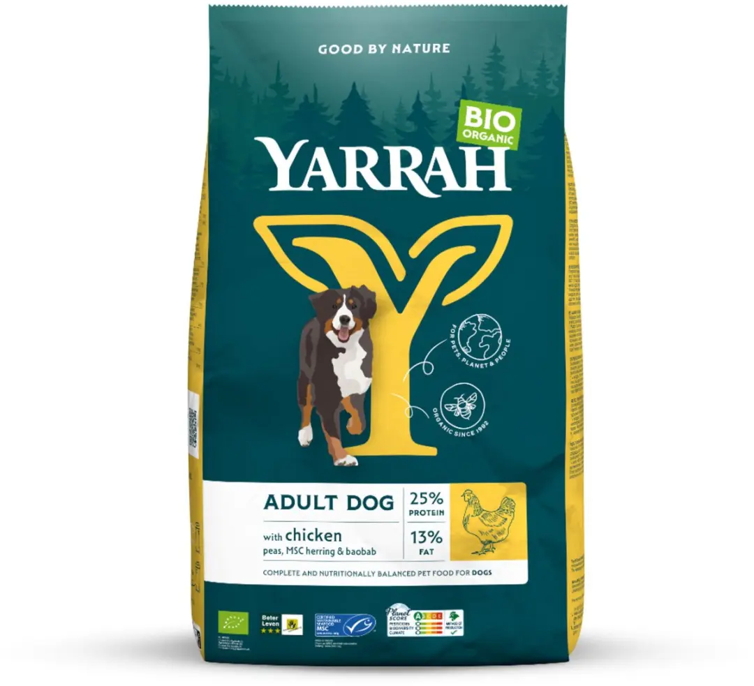 Yarrah Biologisch Adult Kip Hondenvoer 2kg
