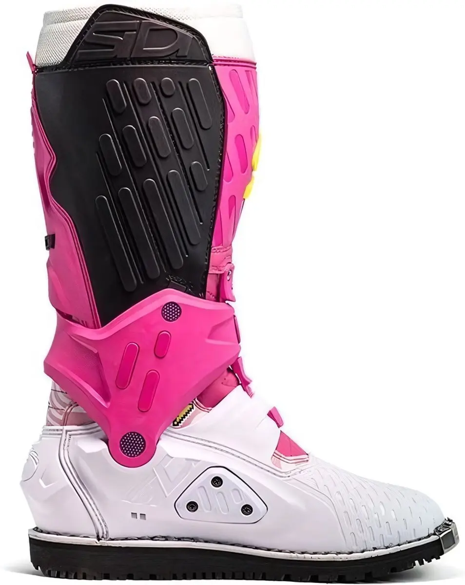 Sidi Crossair HD Billy Bolt Special Edition Crosslaarzen 44 - Roze/Wit - afbeelding 2 van 5